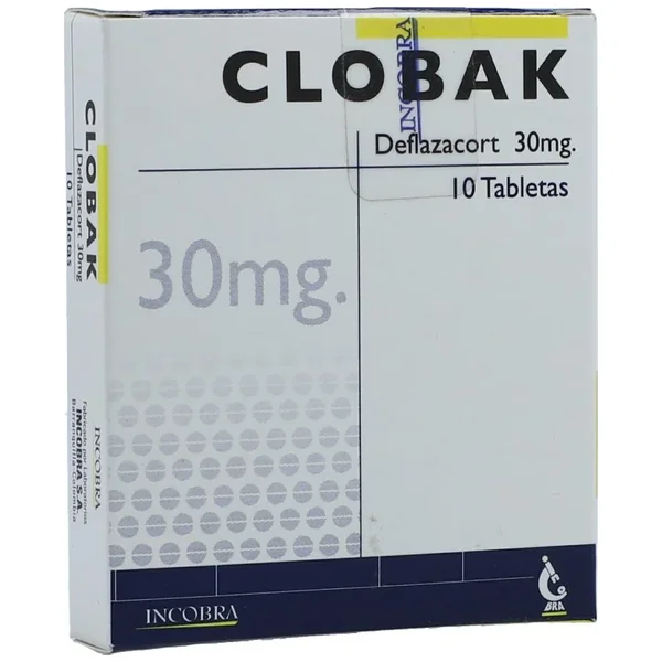 Clobak 30Mg Caja X 10 Tabletas