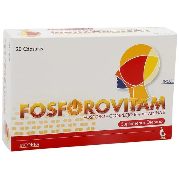 Fosforovitam Incobra Multiples Componentes Cápsulas Caja X 20