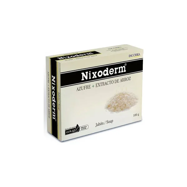 Jabon Nixoderm Azufre Arroz Barra X 100 GR