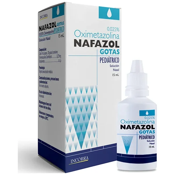 Nafazol PED.0.025% Sol.nasal FCO X 15 ML