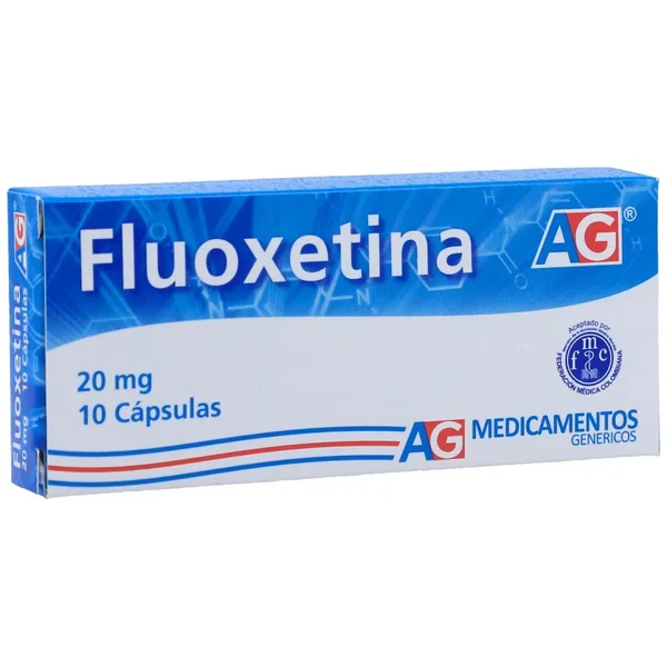 Fluoxetina American Generics 20Mg Caja X 10 Cápsulas