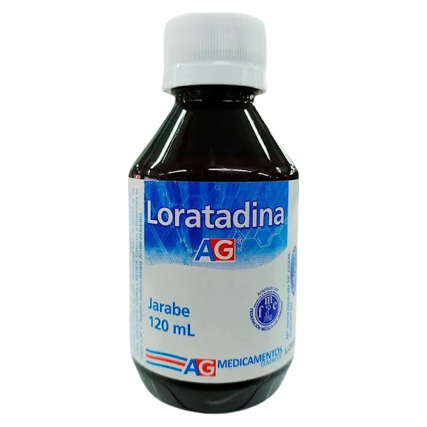 Loratadina AG 1% Jarabe Frasco X 120 Ml