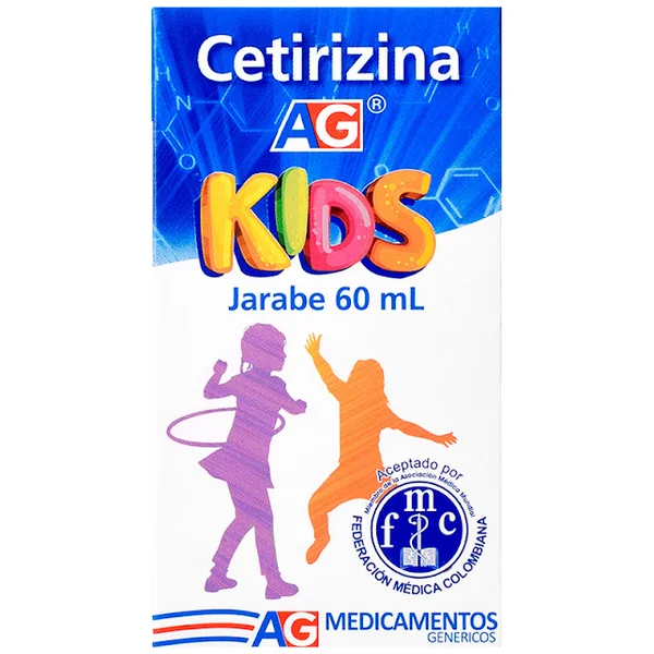 Cetirizina AG Jarabe Frasco X 60 Ml