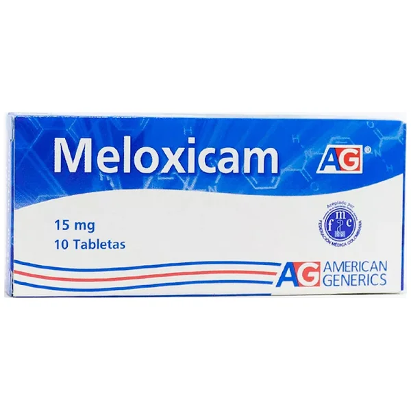 Meloxicam AG 15 Mg Caja X 10 Tabletas