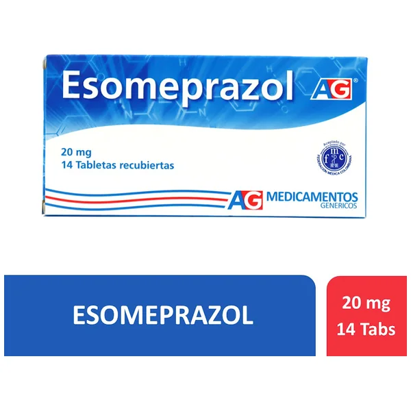Esomeprazol 20 Mg Caja X 14 Tabletas