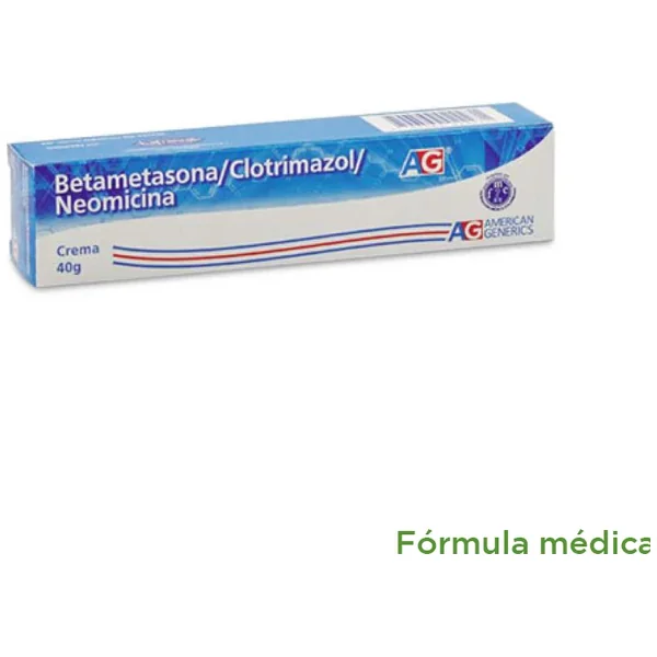 Betametasona+Clotrimazol+Neom (0.04+1+0.5)% Crema Topico Tubo X 40Gr Amer Gen