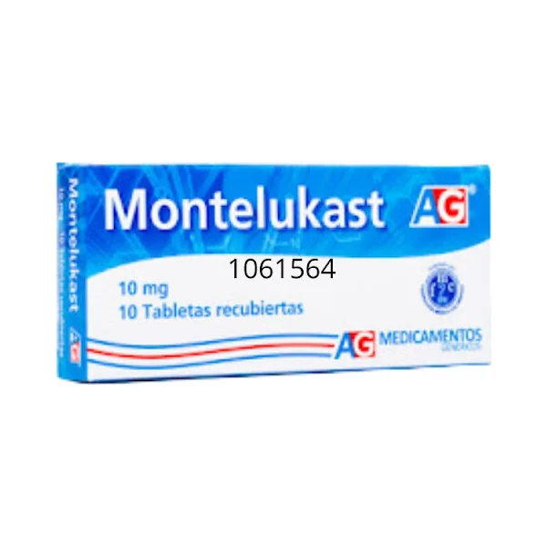 Montelukast AG 10 Mg Caja X 10 Tabletas