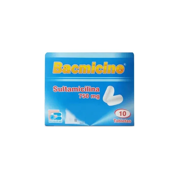 Bacmicine 750 MG Caja X 10 Tabs