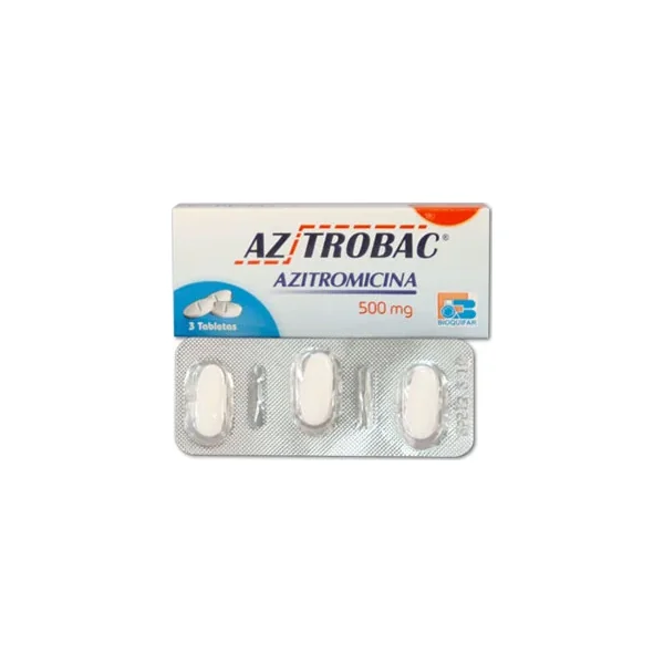 Azitrobac 500 MG Caja X 3 Tabs