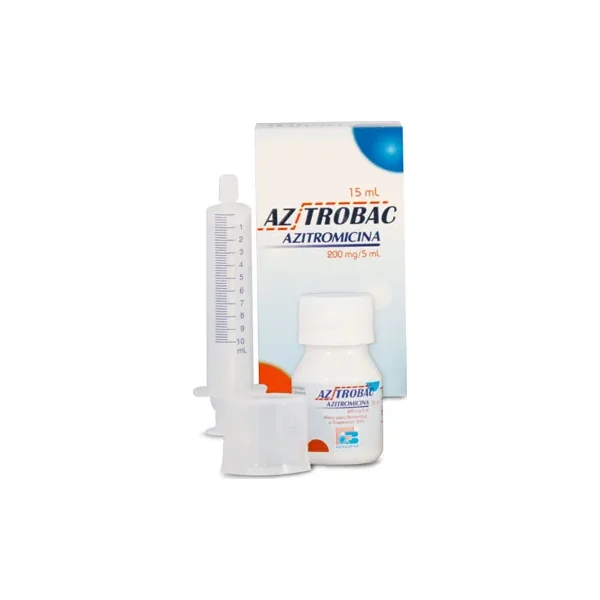 Azitrobac 200Mg/5ml Polvo FCO X 15 ML