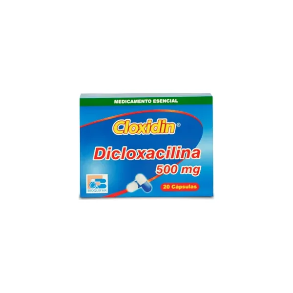 Cloxidin 500 MG Caja X 20 Caps