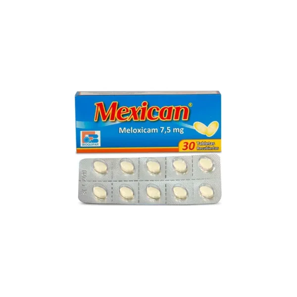 Mexican 7.5 MG Caja X 30 Tabs