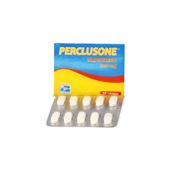 Perclusone 500 MG Caja X 10 Tabs