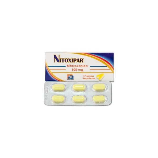 Nitoxipar 500 MG Caja X 6 Tabs