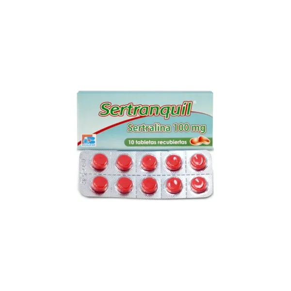 Sertranquil 100 MG Caja X 10 Tabs