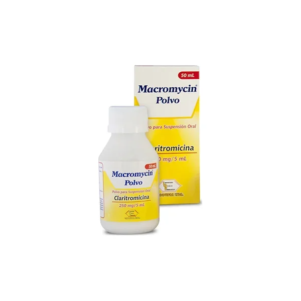 Macromycin Susp.250 MG FCO X 50 ML
