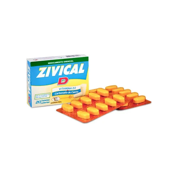 Zivical D Caja X 20 TAB