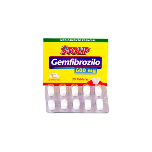 Stolip 600 MG Caja X 20 TAB