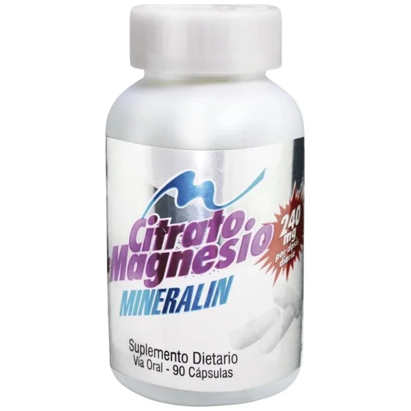 CITRATO DE MAGNESIO MINERALIN 90CAP(SAV)