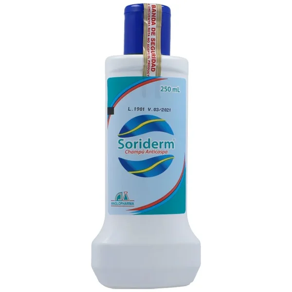 Soriderm Champú Anticaspa 5%+0.2% Frasco X 250mL