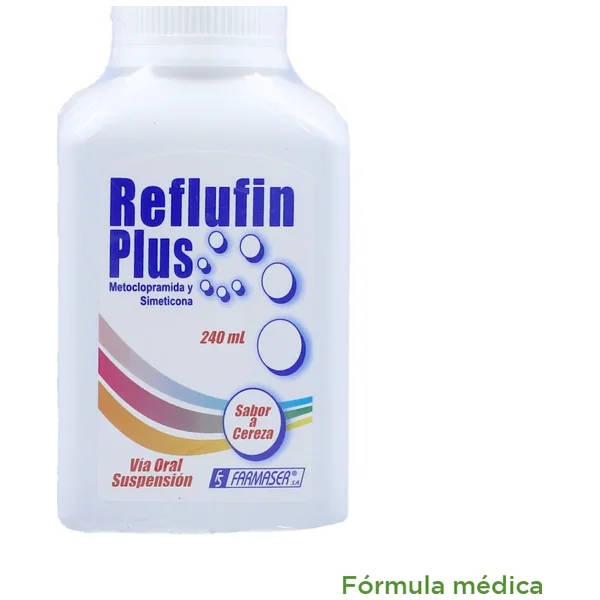 Reflufin Plus (100+500)Mg Suspensión Oral Frasco X 240 Ml