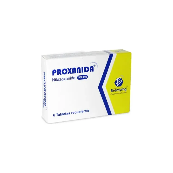 Proxanida 500 MG Caja X 6 Tabs