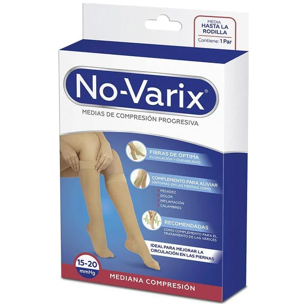CALC.NOVARIX MUJ.15-20MMHG TR.BEIGE T.M