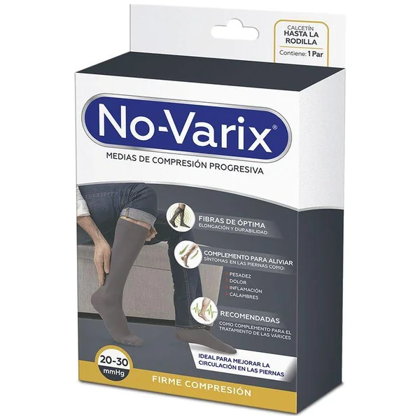 CALC.NOVARIX NEGRO HOMBRE 20-30MMHG T.M