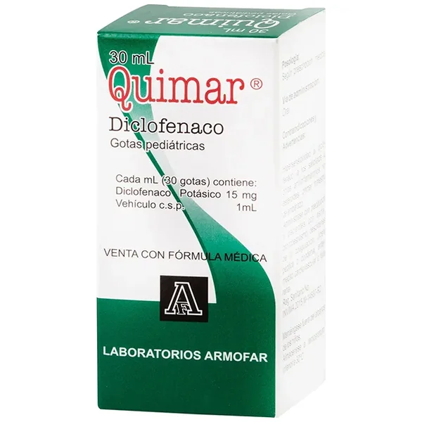 Quimar Gotas (Diclofenaco) FCO X 30 ML
