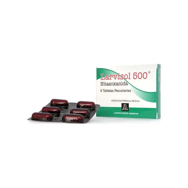 Larvisol 500 MG Caja X 6 Tabs