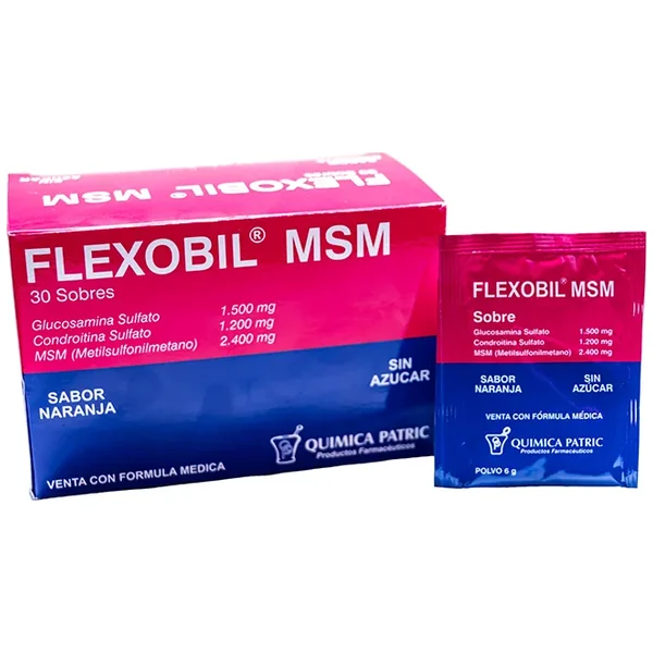 Flexobil MSM Naranja Caja X 30 S/S