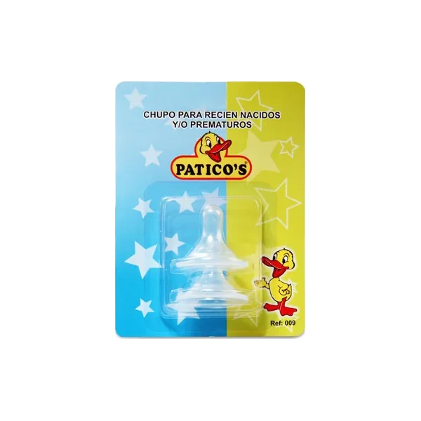 Chupo Paticos Repuesto Recien Nacido X 1 UND