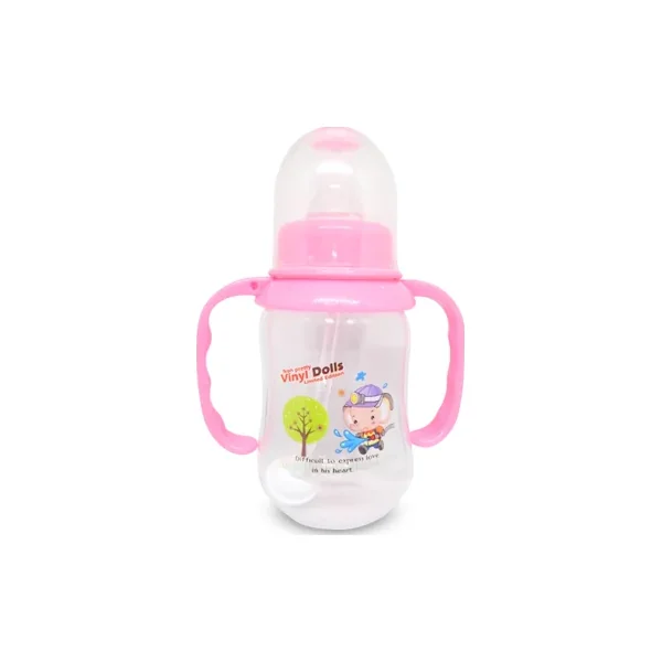 Biberon D Cristal Manijas Anti Reflujo X 5 ONZ