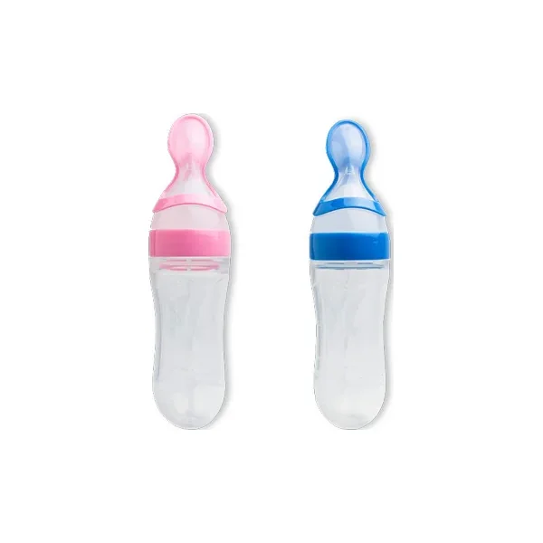 Biberon D Cristal Siliconado Cuchara 4 ONZ