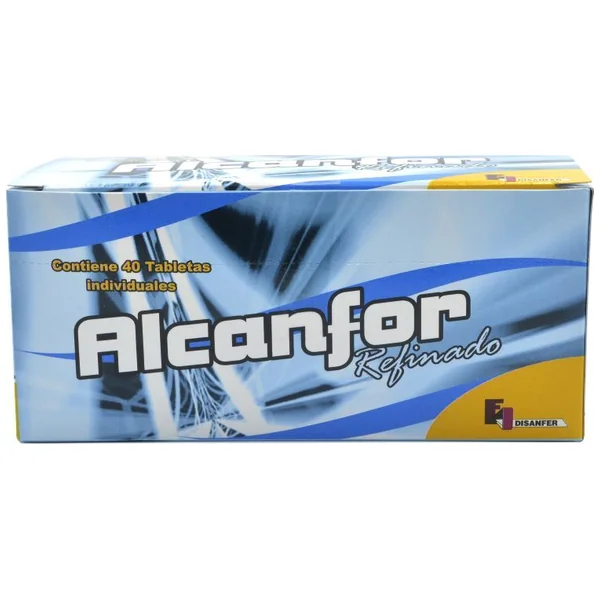 ALCANFOR REFINADO 40 TBS DISANFER IVA