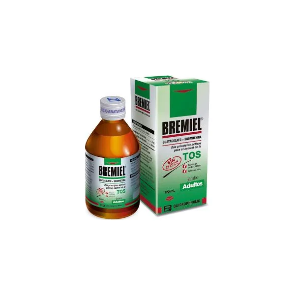 Bremiel Adulto Jbe. Frasco X120Ml Quipropharma Bromhexina Guaifenesina