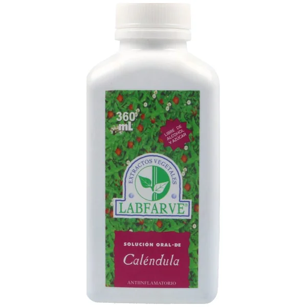 CALENDULA SOLUCION ORAL LABFARVE 360 ML