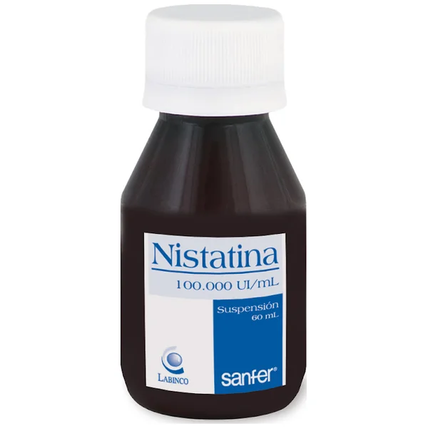 Nistatina 100.000 Ui/ml Frasco X 60 Ml