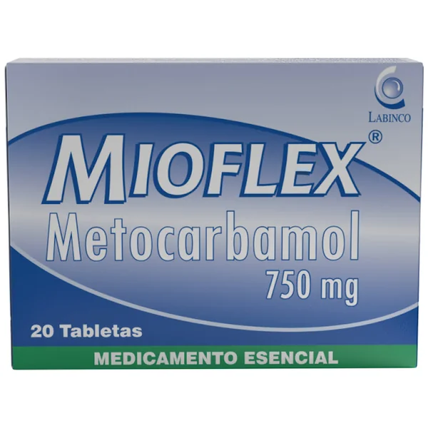 Mioflex Metocarbamol 750Mg Labinco Caja X20 Tab