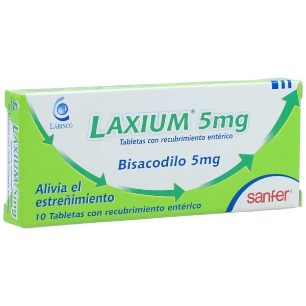 Laxium 5Mg Tabletas De Liberacion Retardada Caja X 10