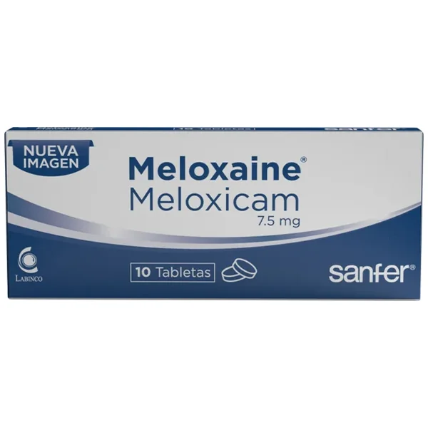 Meloxaine 7.5 MG Caja X 10 Tabs