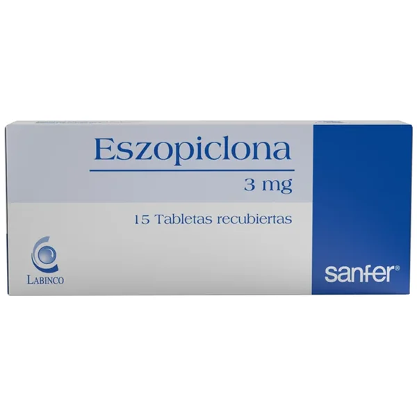 Eszopiclona 3 MG Labinco Caja X 15 Tabs