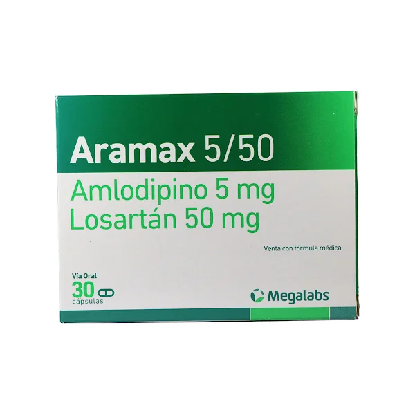 ARAMAX 5/50 MG 30 TABLETAS