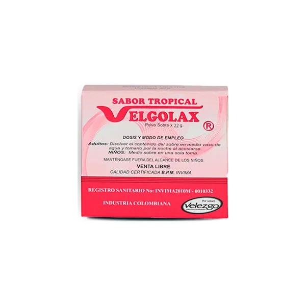 Velgolax Polvo Tropical Caja X 22 GR