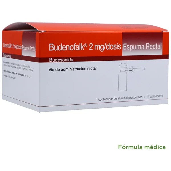 Budenofalk Espuma Rectal 2Mg/Dosis Espuma Rectal Frasco X 14