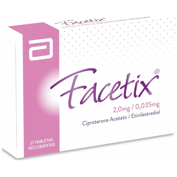 Facetix Tabletas Recubiertas 2,0Mg/0,035mg Caja X 21