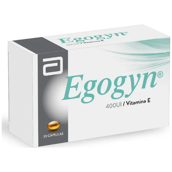 Egogyn Vitamina E 400 UI Abbott Caja X 30 Cápsulas