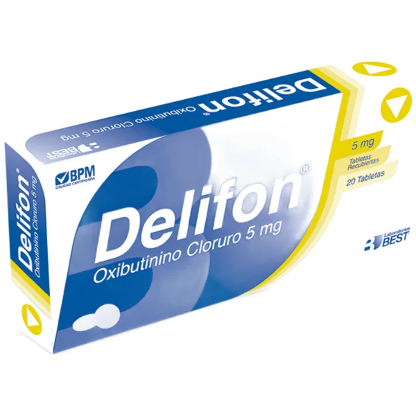 Delifon Tabletas Recubiertas 5Mg Caja X 20