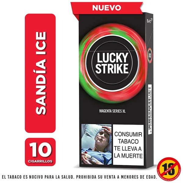 Cigar. Lucky Strike Sandia ICE Caja X 10 Unds
