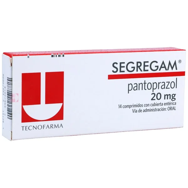 Segregam 20Mg Caja X 14 Tabletas Cubierta EntErica